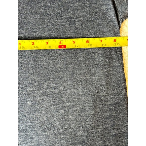 Trump Tee Shirt Short Sleeve Gray Red White Blue Lettering Made in USA Sz M - Picture 6 of 6